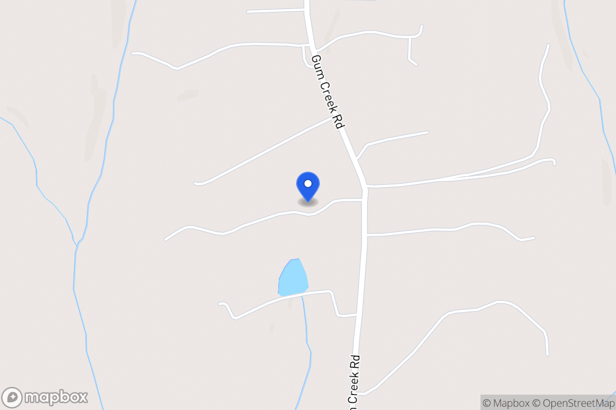 Map of 341 Gum Creek Rd