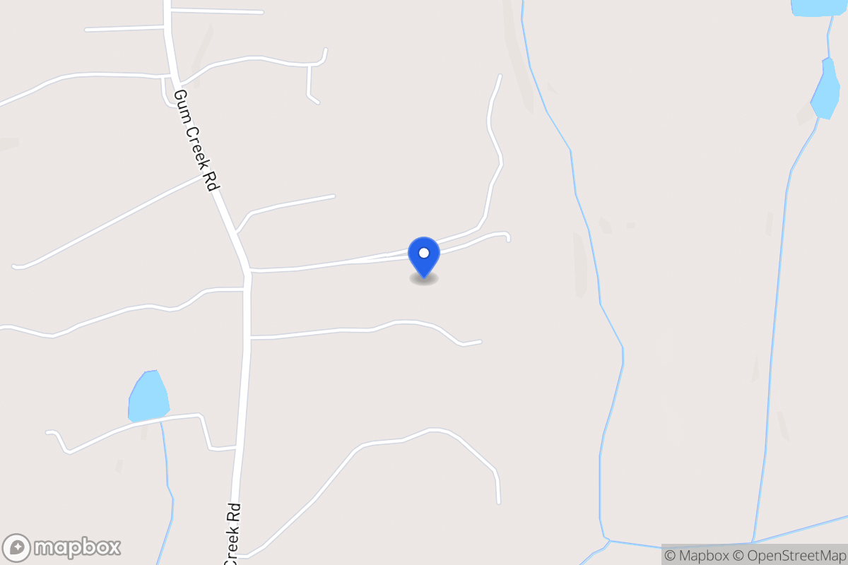 Map of 378 Gum Creek Rd