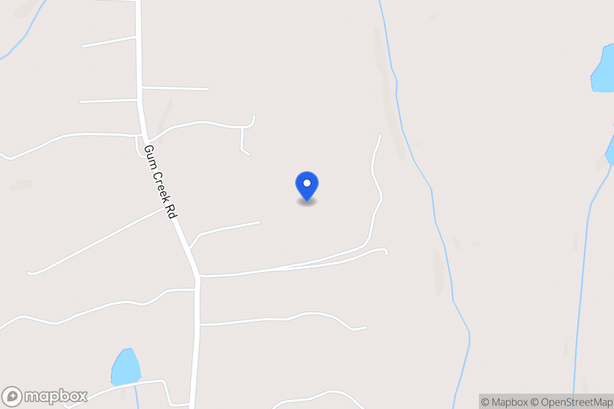 Map of 346 Gum Creek Rd