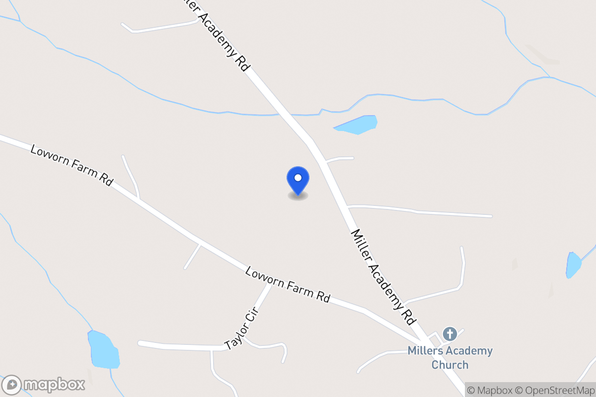 Map of 1954 Miller Academy Rd