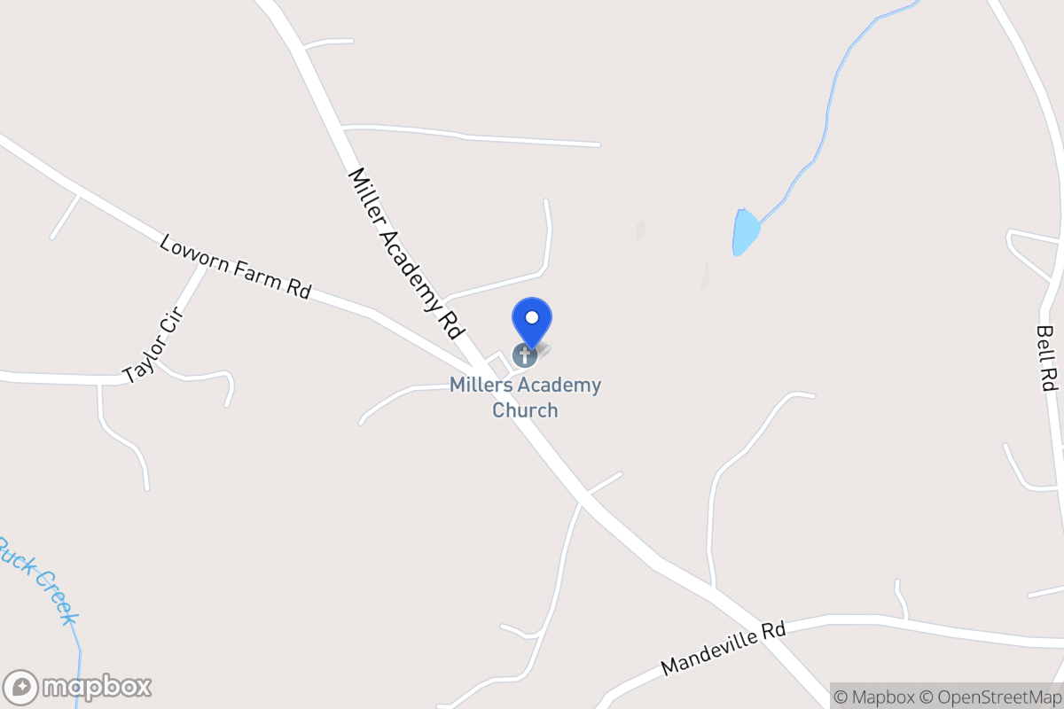 Map of 1855 Miller Academy Rd