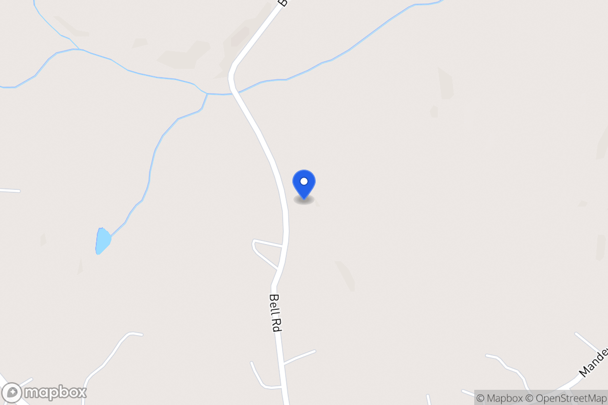 Map of 992 Bell Rd