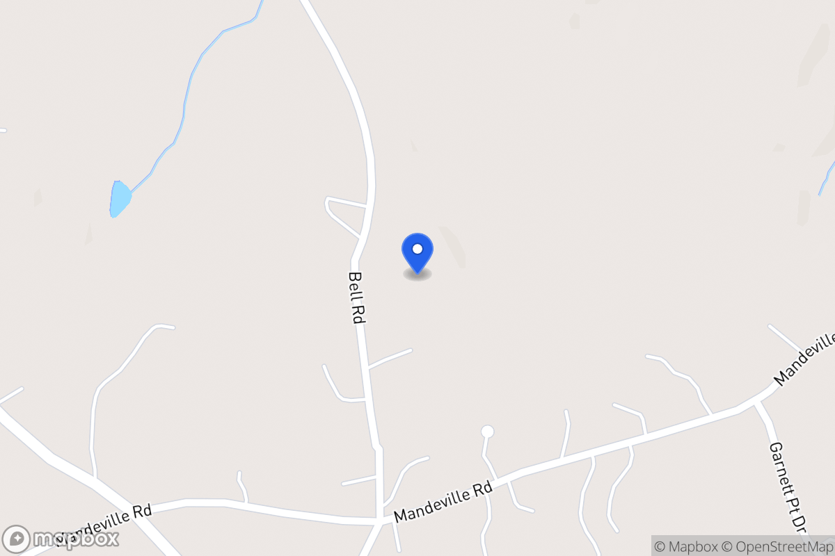 Map of 1052 Bell Rd