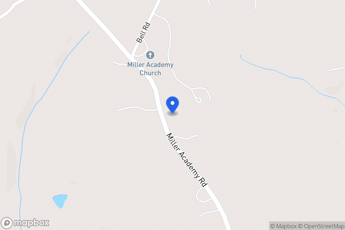 Map of 1525 Miller Academy Rd