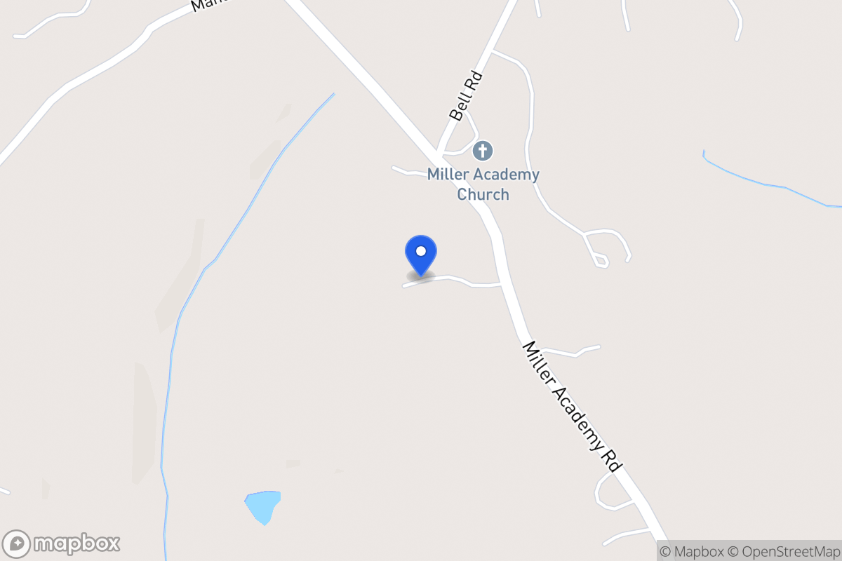 Map of 1536 Miller Academy Rd