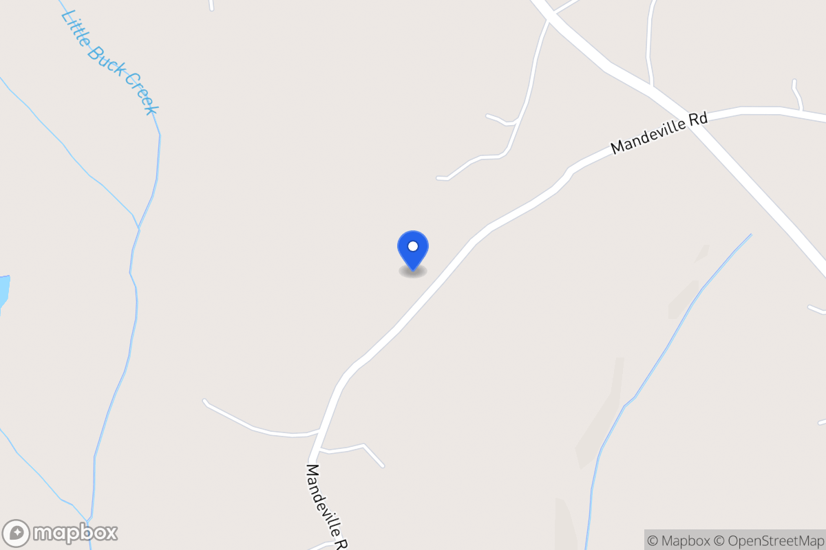 Map of 938 Mandeville Rd
