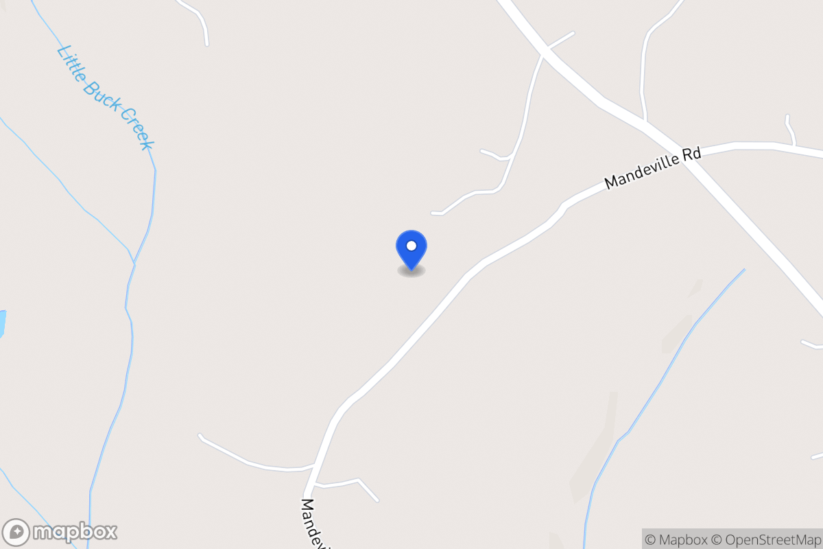 Map of 954 Mandeville Rd