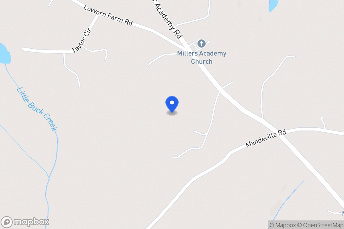 Map of 1800 Miller Academy Rd