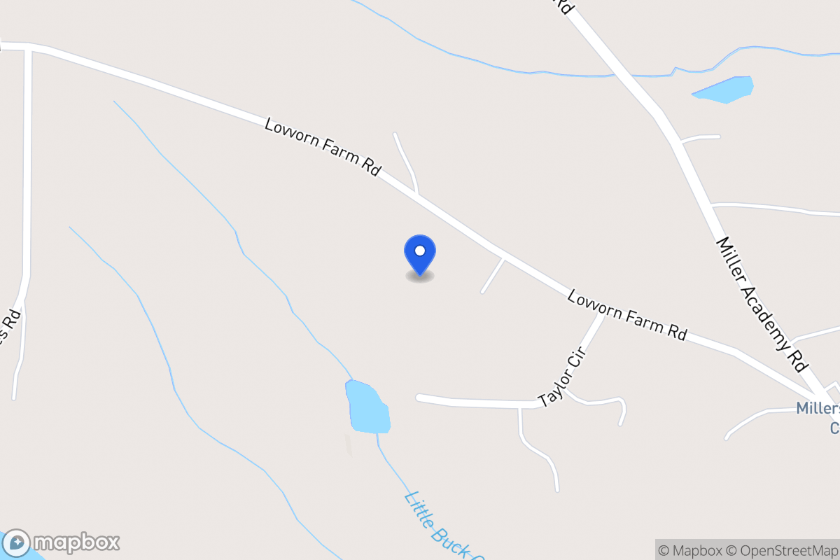 Map of 555 Lovvorn Farm Rd