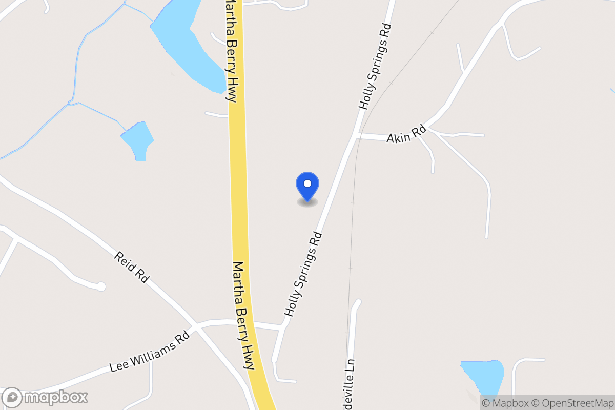 Map of 144 Holly Springs Rd