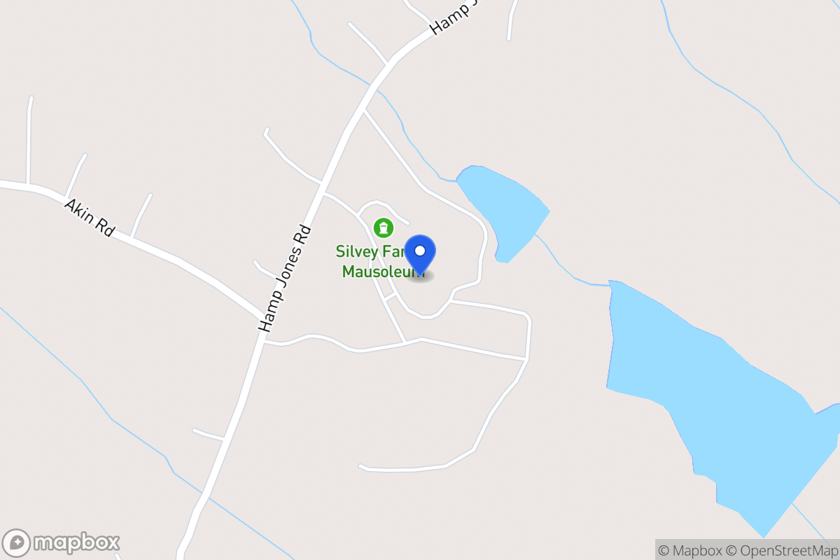 Map of 345 Hamp Jones Rd
