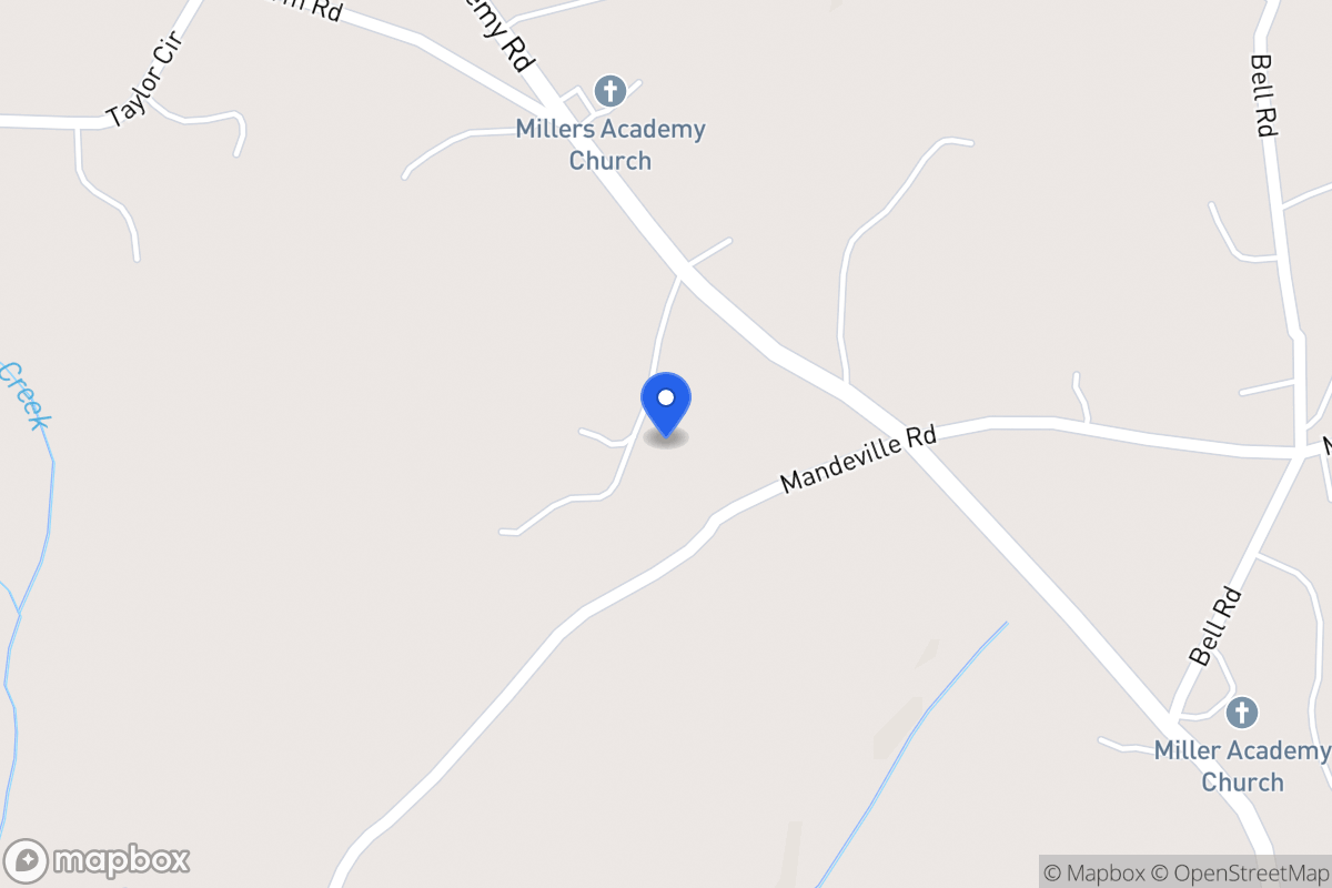 Map of 1784 Miller Academy Rd