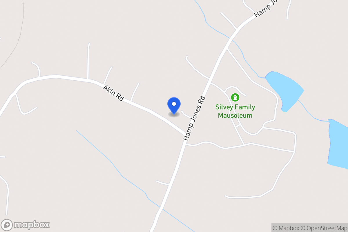 Map of 268 Hamp Jones Rd