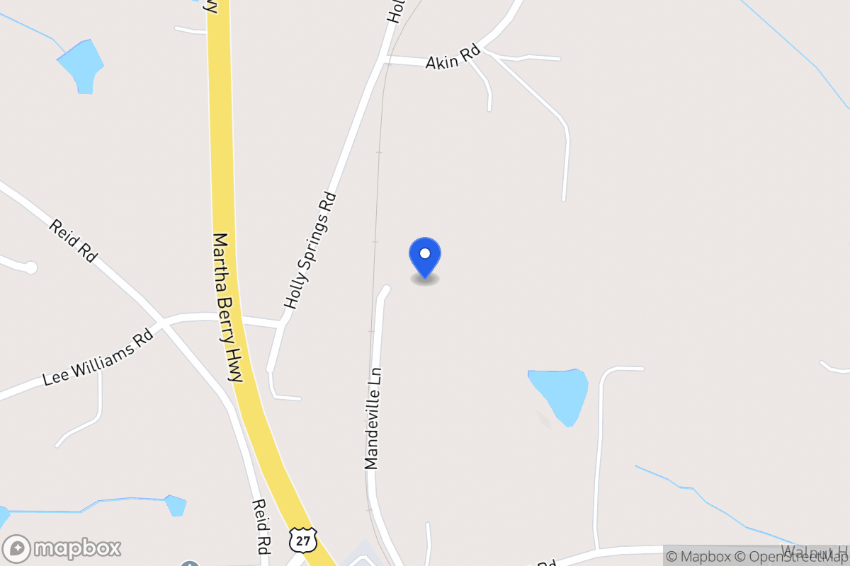 Map of 809 Mandeville Ln
