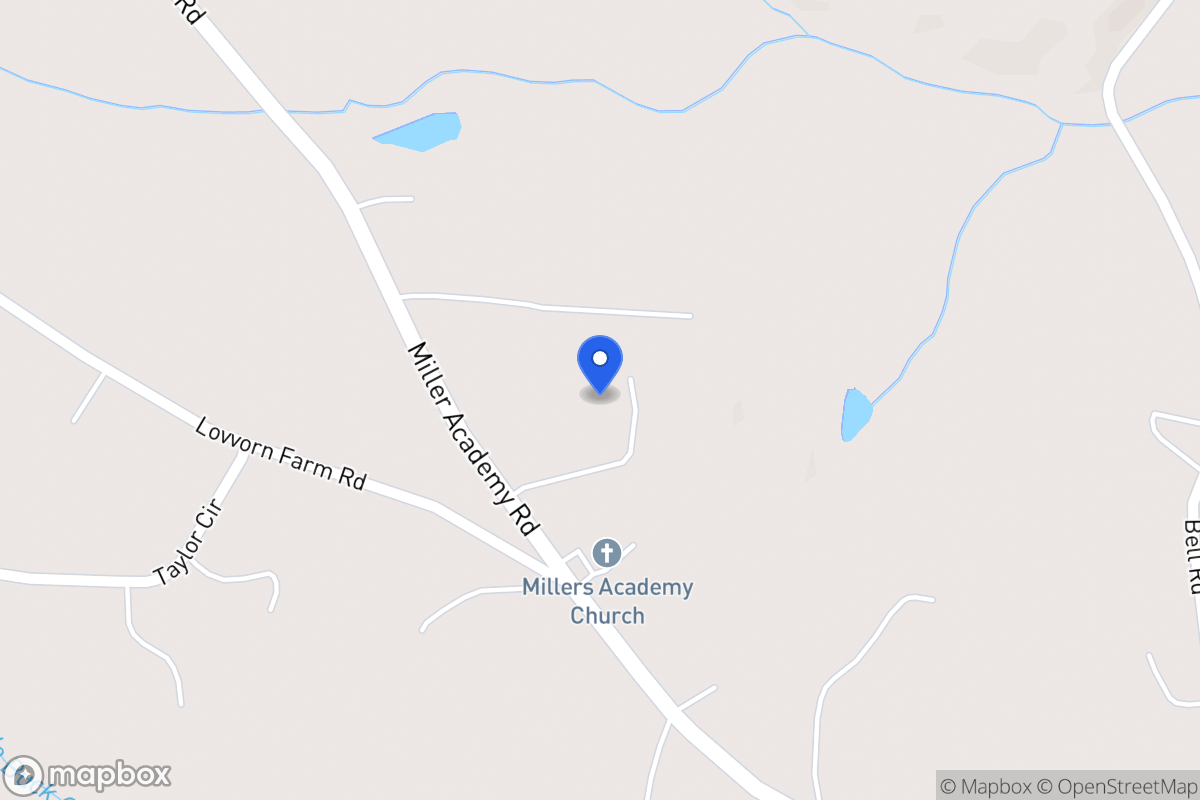 Map of 1915 Miller Academy Rd