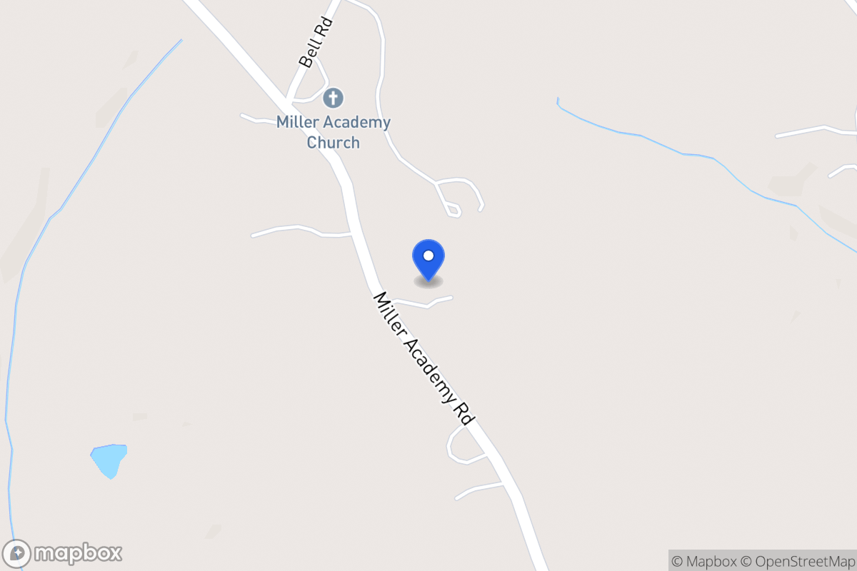 Map of 1501 Miller Academy Rd