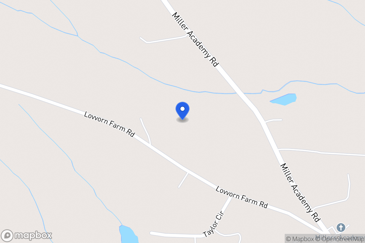 Map of 570 Lovvorn Farm Rd