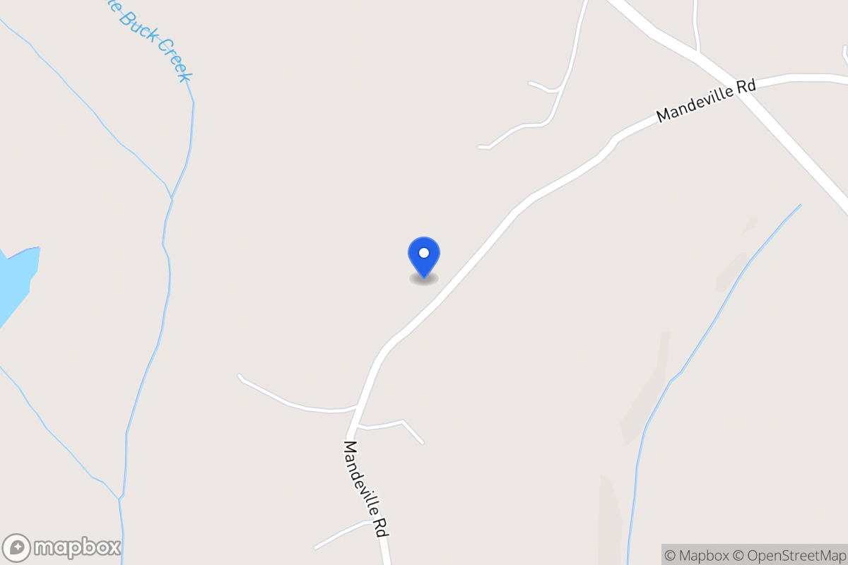 Map of 906 Mandeville Rd
