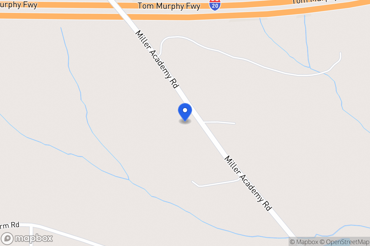 Map of 2196 Miller Academy Rd