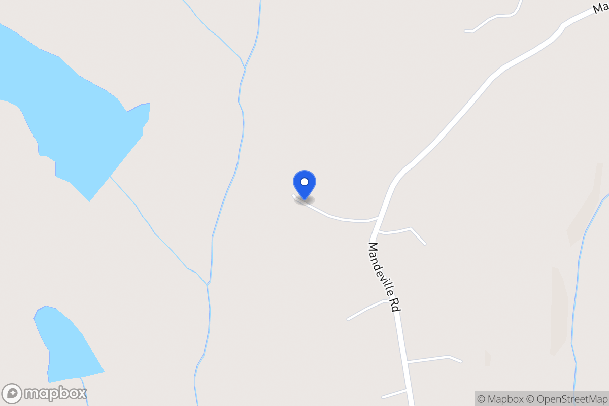 Map of 864 Mandeville Rd