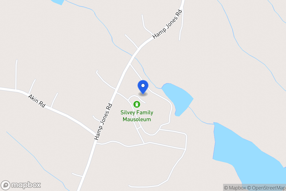 Map of 333 Hamp Jones Rd