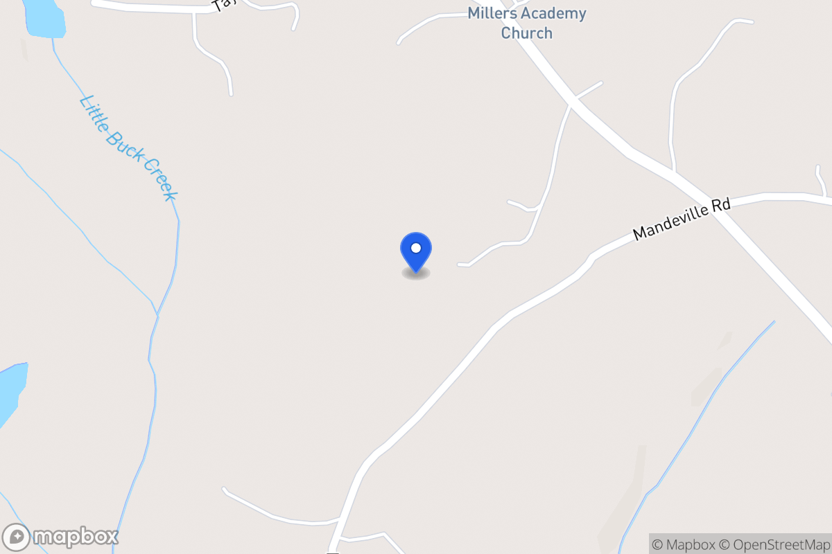Map of Mandeville Rd