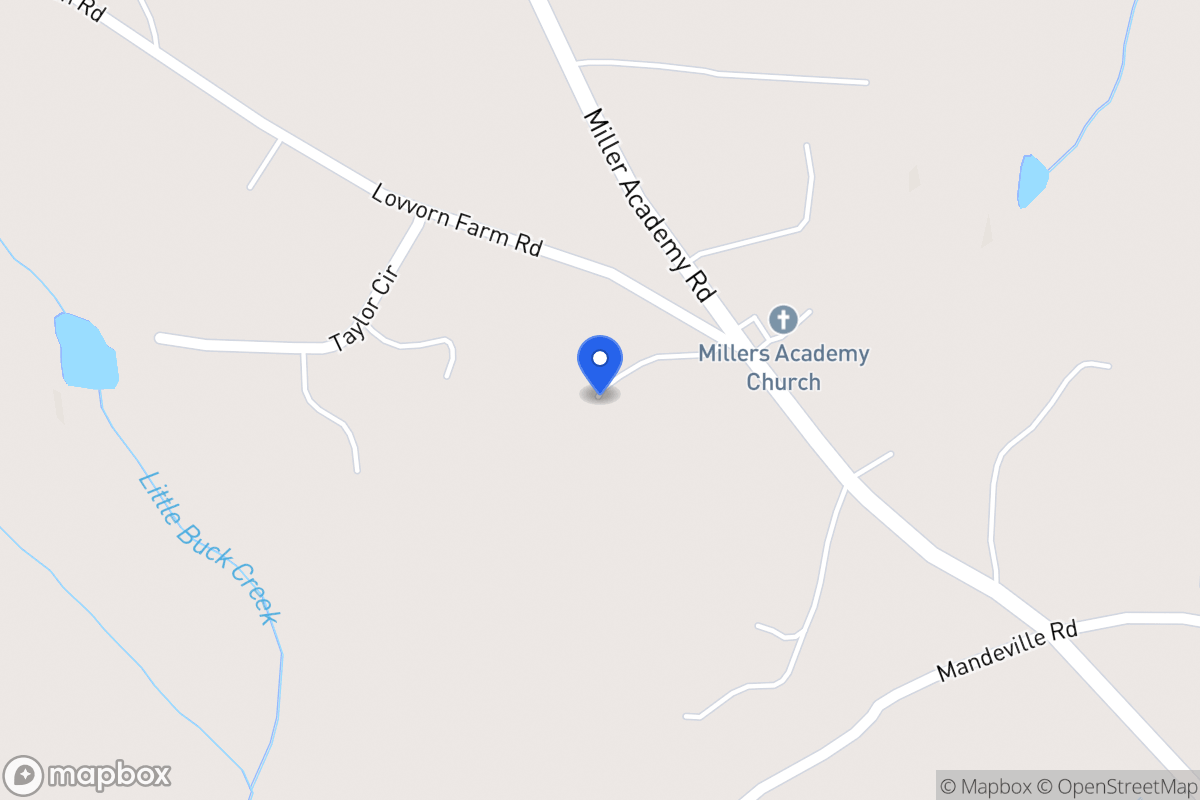 Map of 763 Lovvorn Farm Rd