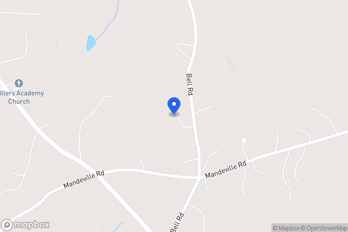 Map of 1071 Bell Rd