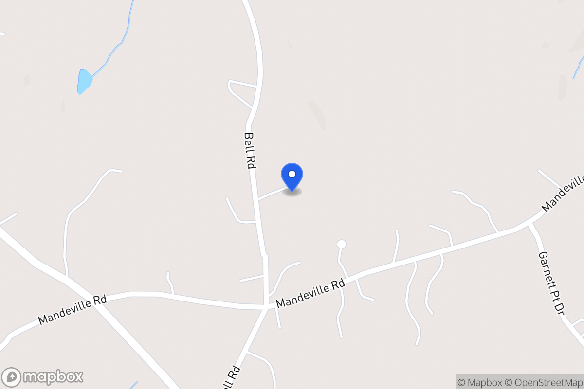 Map of 1068 Bell Rd