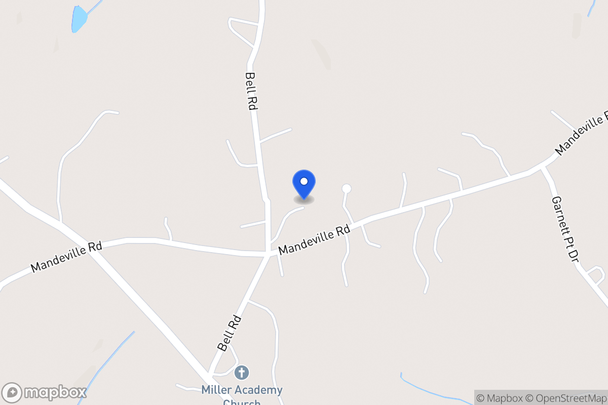 Map of 1082 Bell Rd