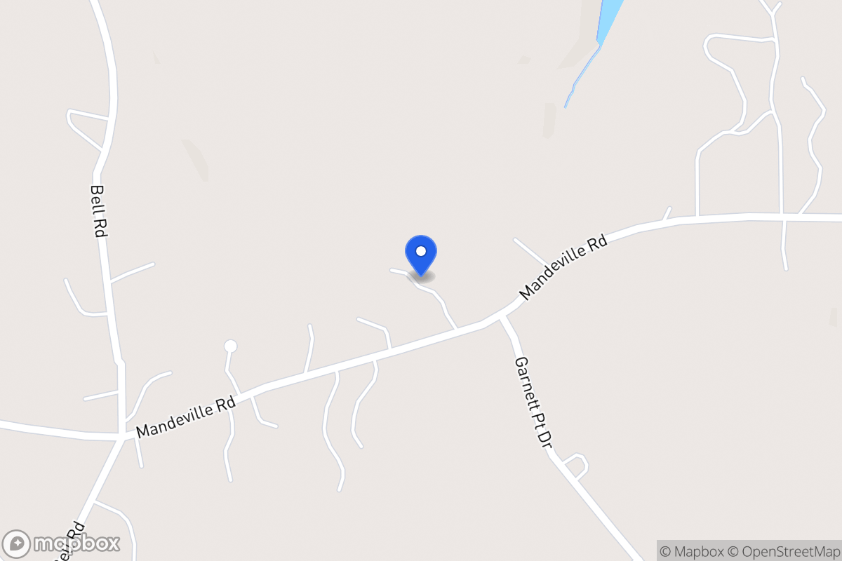 Map of 1270 Mandeville Rd