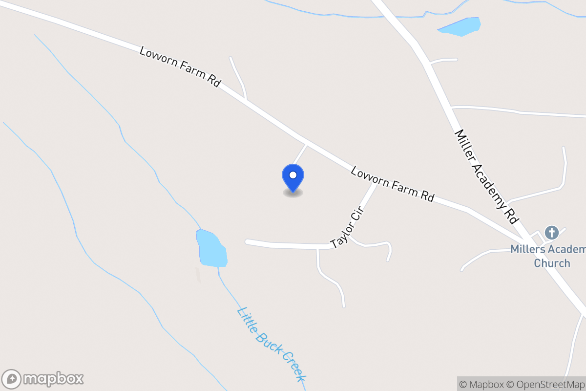 Map of 573 Lovvorn Farm Rd