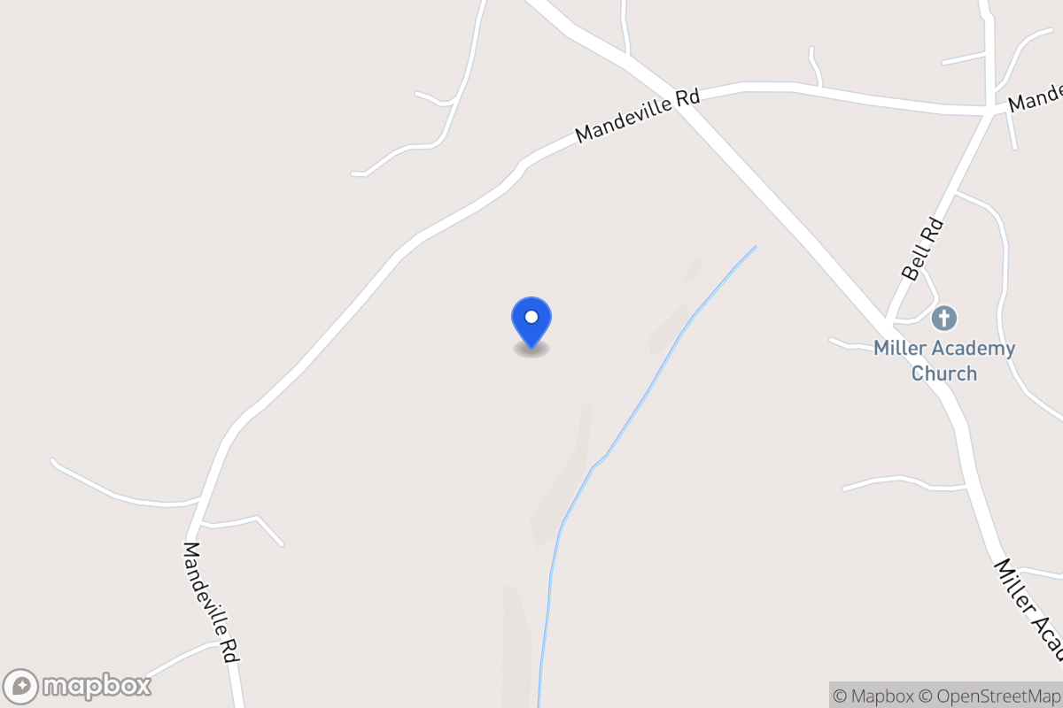 Map of 1708 Mandeville Rd