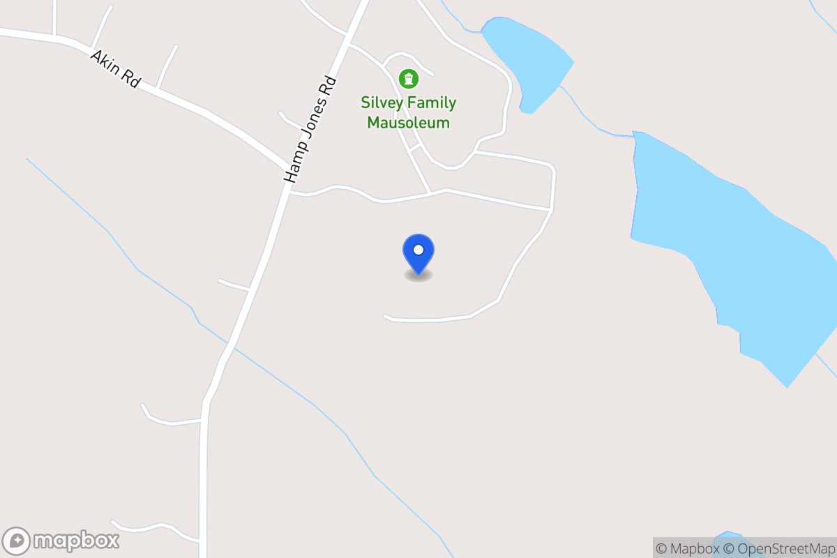 Map of 329 Hamp Jones Rd