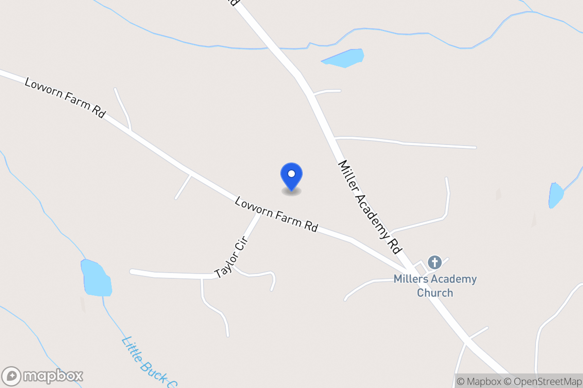 Map of 740 Lovvorn Farm Rd