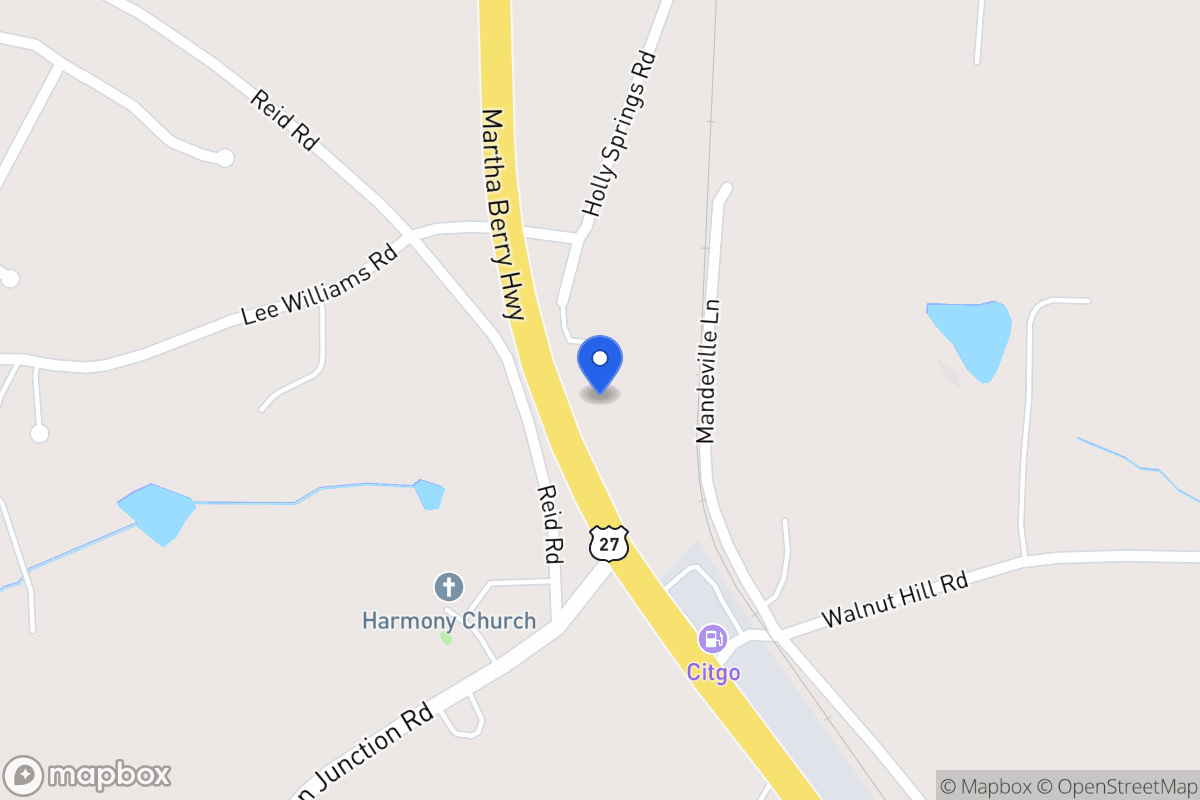 Map of 4401 N 27 Hwy