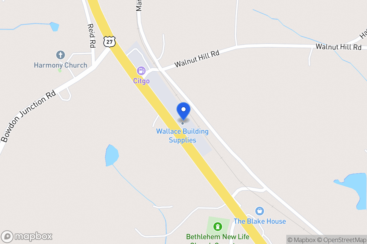 Map of 4243 N 27 Hwy