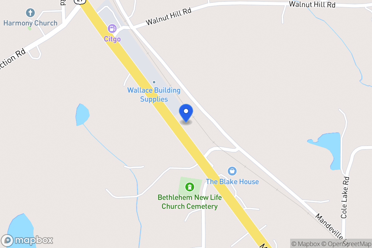 Map of 4189 N 27 Hwy