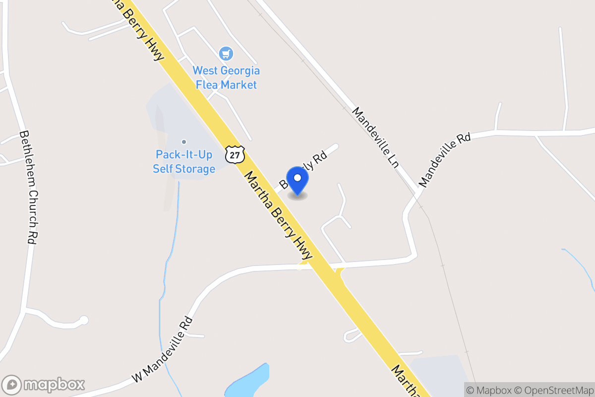 Map of 3857 N 27 Hwy