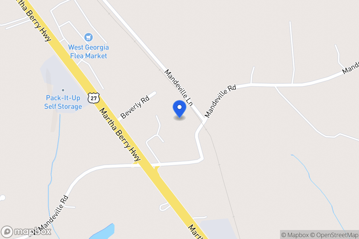 Map of 222 Mandeville Rd