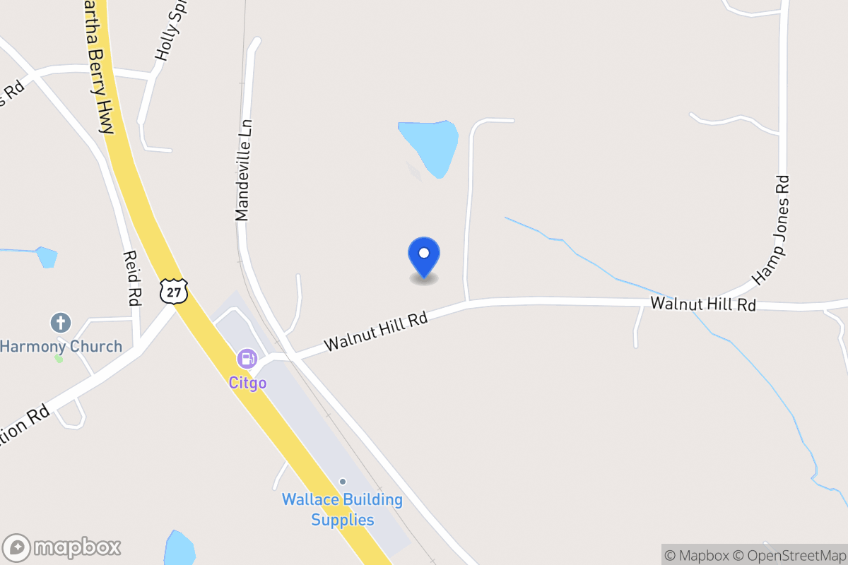 Map of 76 Walnut Hill Rd