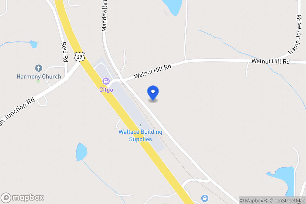 Map of 703 Mandeville Ln