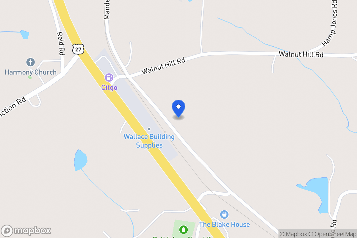 Map of 671 Mandeville Ln