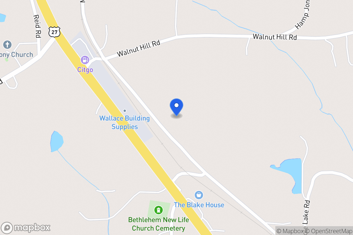 Map of 643 Mandeville Ln