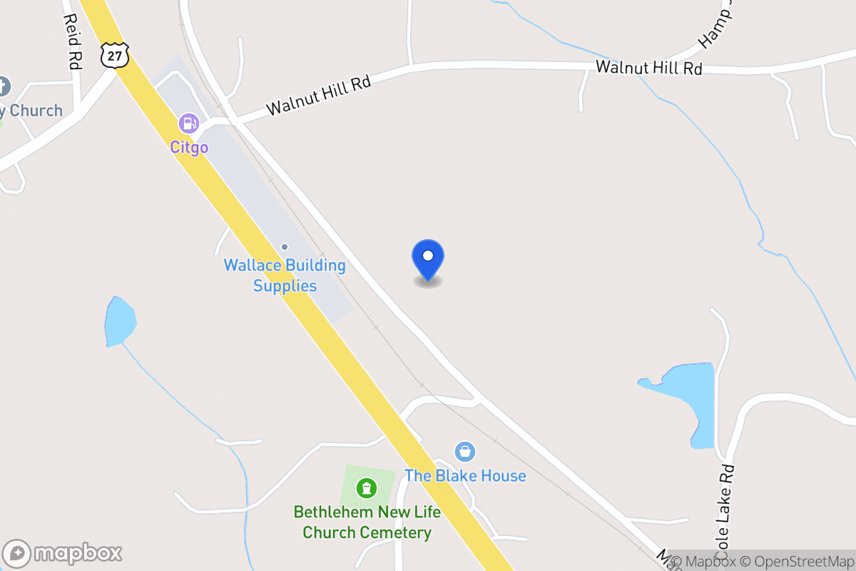 Map of 631 Mandeville Ln