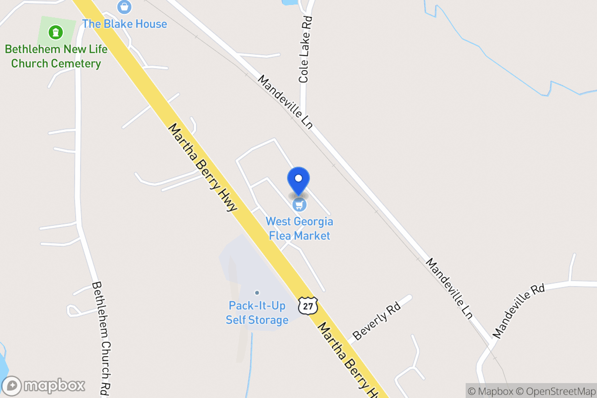 Map of 3947 N 27 Hwy