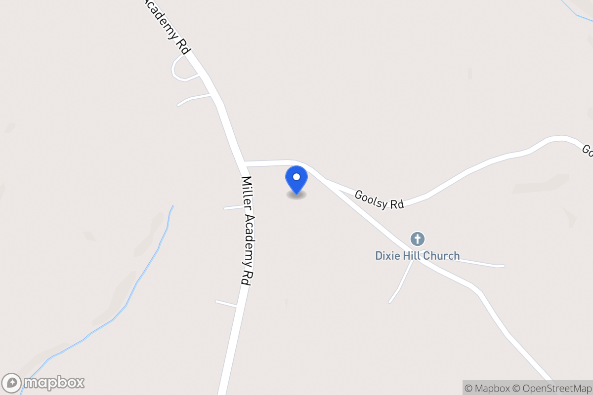 Map of 1315 Miller Academy Rd