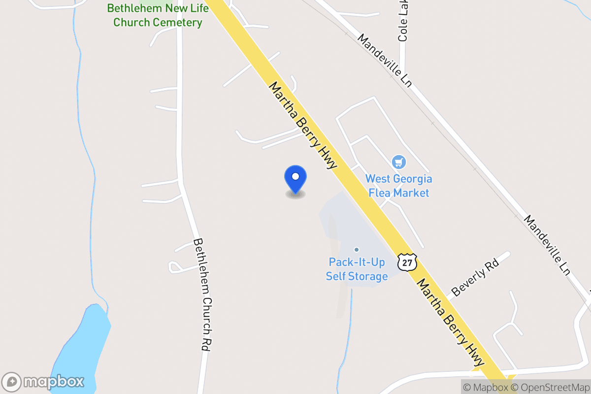 Map of 3972 N 27 Hwy
