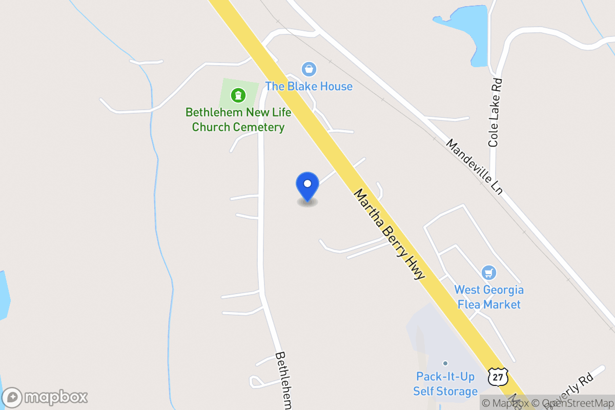 Map of 4048 N 27 Hwy