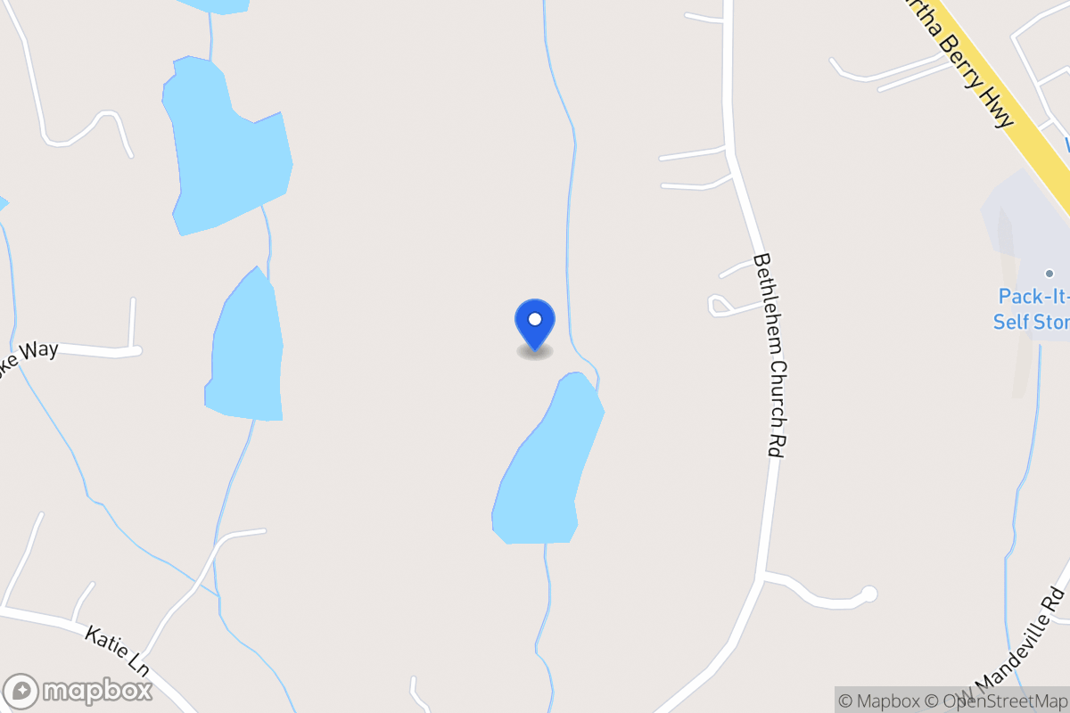 Map of 215 Bethlehem Church Rd